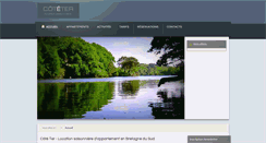 Desktop Screenshot of cote-ter.fr